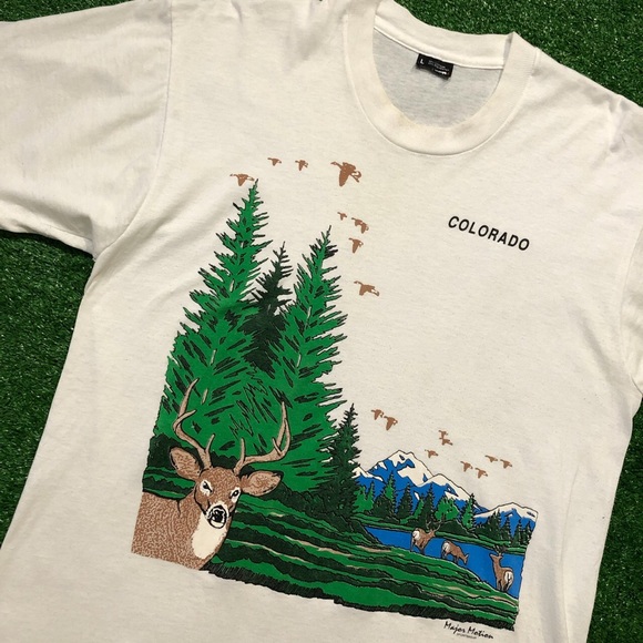 Vintage Other - Vintage Single Stitch Colorado Nature Shirt